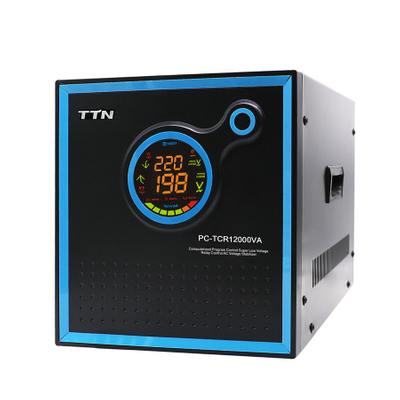 Régulateur de tension de servomoteur numérique monophasé PC-TCS500VA-10KVA 8000VA